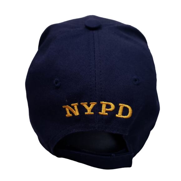 Vintage NYPD Embroidered Hat Blue Strapback Adjustable Cap Collectible - Picture 3 of 6